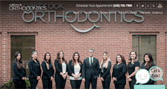Desktop Screenshot of oakbrookortho.com